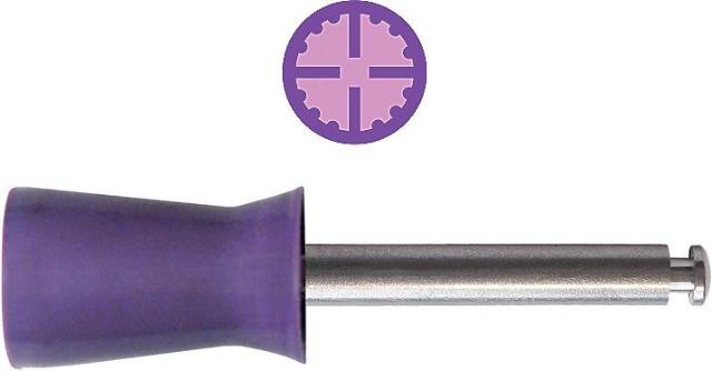 TD Prophy Cups m/mandrill Lilla 100stk