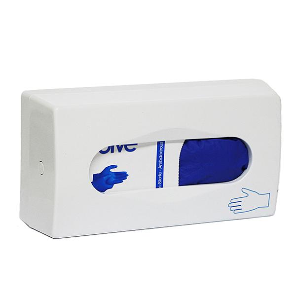 Hanskedispenser Hvit plast