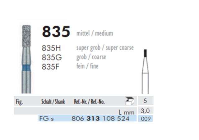 Meisinger diamant FGS 835/009 5stk