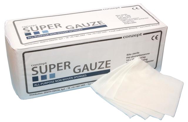 Supergauze Plus kompress 10x10cm 20x200stk 