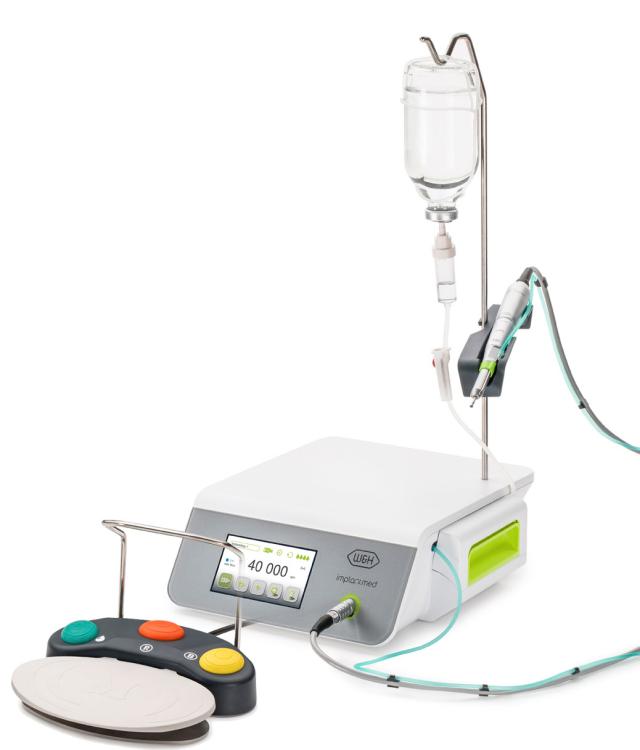 Implantmed Plus W&H SI-1023 fotpedal m/kabel u/lys