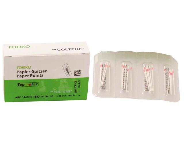 Paper Points Sterile Roeko ISO 90-140 120stk