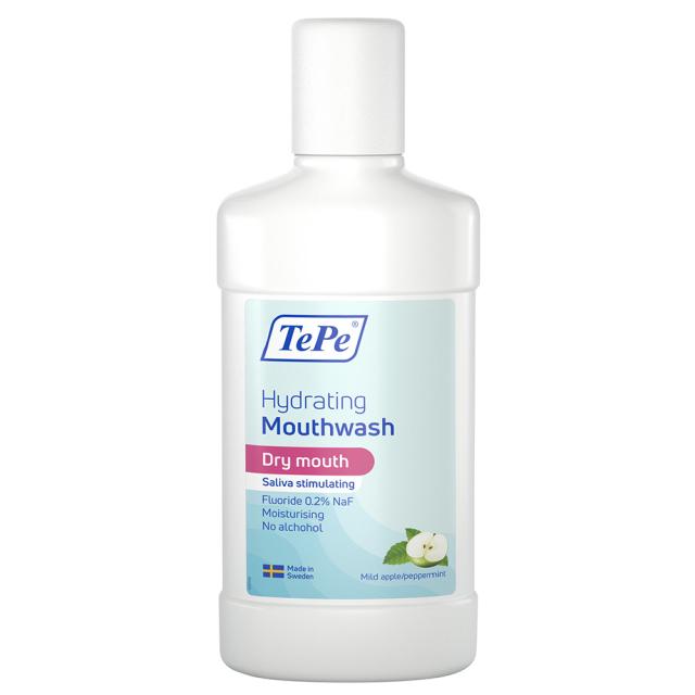 TePe Hydrating Munnskyll Eple/Mintsmak 6x500ml