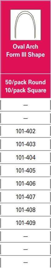 OO 101-404 SS BUE 016  OK OVAL 50 STK