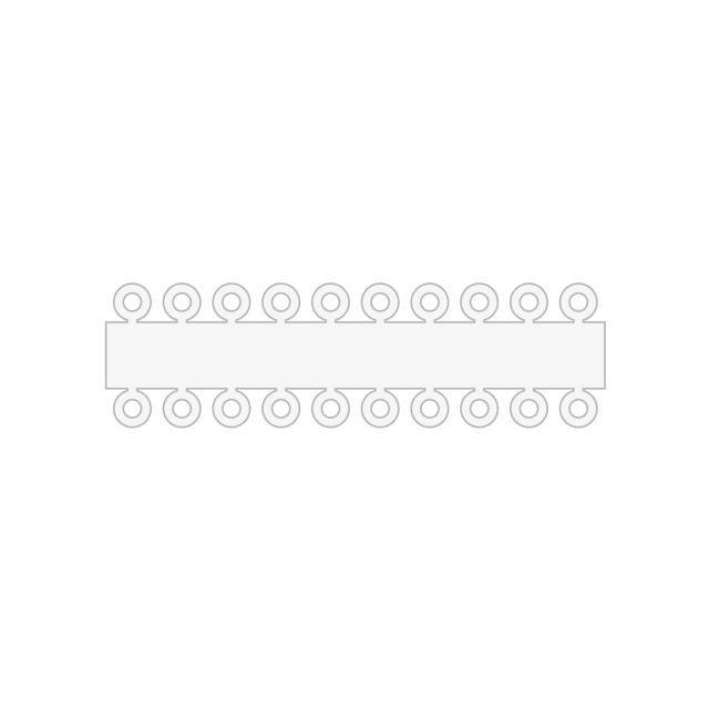 FO 659-0021 Happy Elastic Key Ring Latexfri Klar