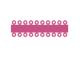 FO 659-0017 Happy Elastic Key Ring Latexfri Lilla