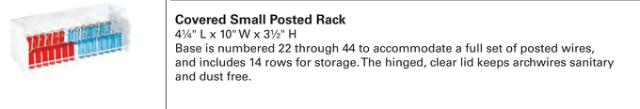 OO 120-003C Coverd post rack