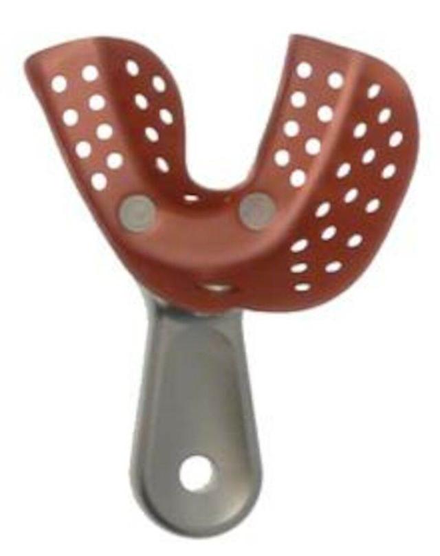 RM J00364 Impression Tray Alumin Pink Ukj str 1