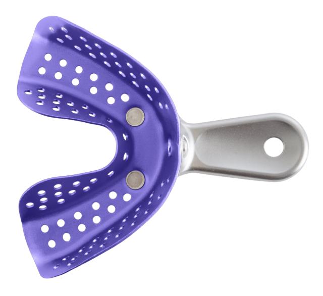 RM J00368 Impression Tray Aluminium Purple Ukj str 5