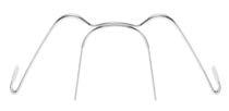 FO 601-3024 Facebow w/Stop Loops 104mm Standard 