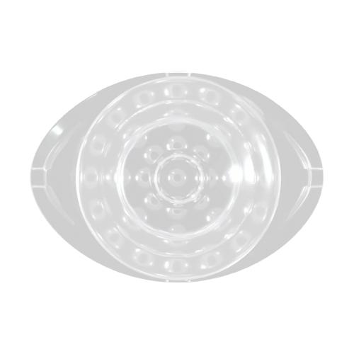 DF 10-PABCLR2 Precision Aligner Button Clear 10pc
