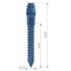 FO 1221A2314 OrthoEasy Pal Long Neck Blue 14mm ø2,3mm 5stk