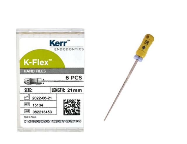 Kerr K-Flex Fil 21mm ISO 50 6stk
