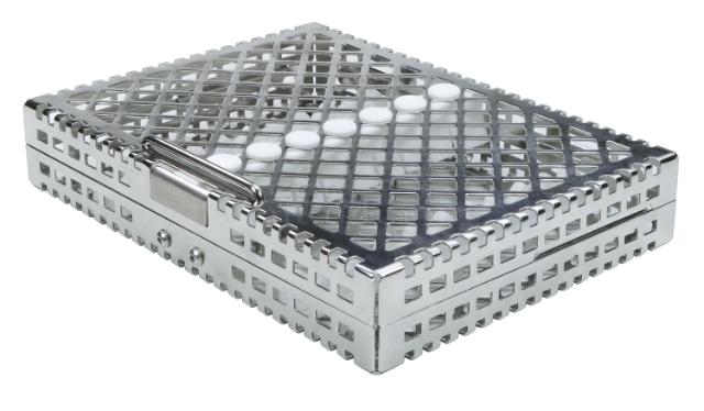 Steri-Wash Tray kassett m/lokk 19x14x3,4cm