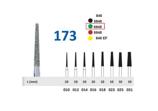 Horico FG G173/016 Grønn 5stk