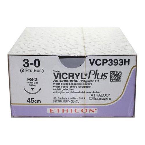 Ethicon V393H FS-2S/3-0 45cm 36stk