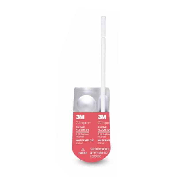 Clinpro Clear Fluoride Vannmelon 50stk