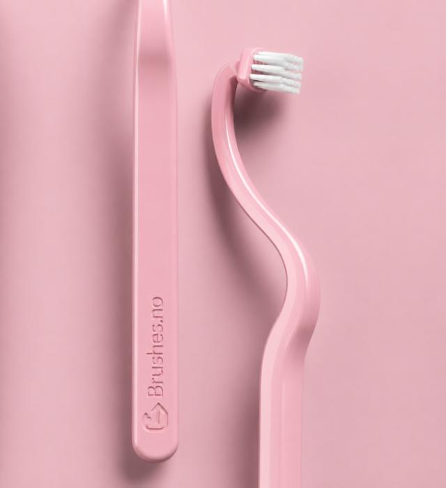 Palibrush spesialtannbørste rosa stk