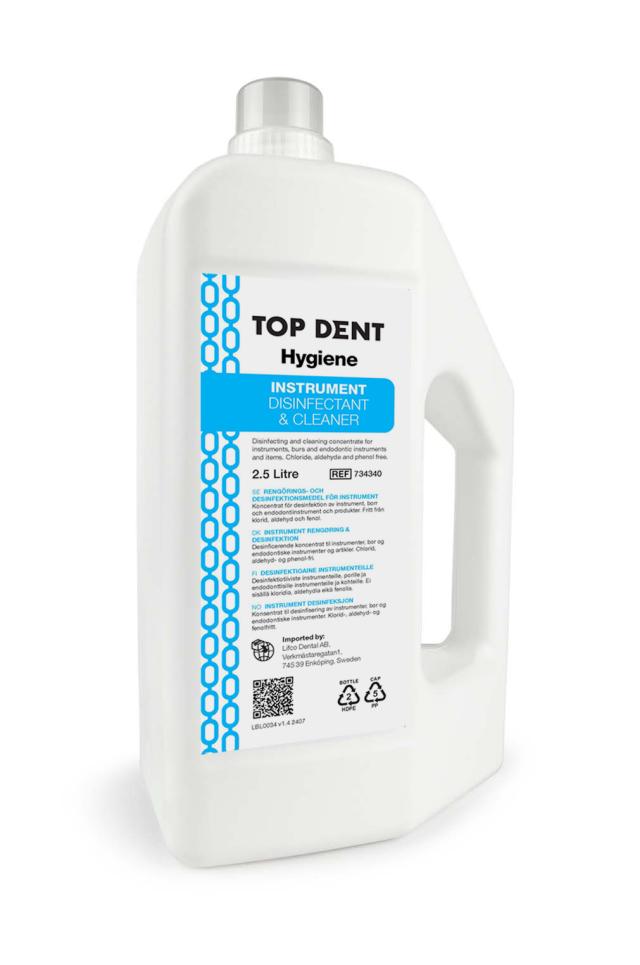 TD Desinfeksjon Instrumenter/Bor 2,5 liter