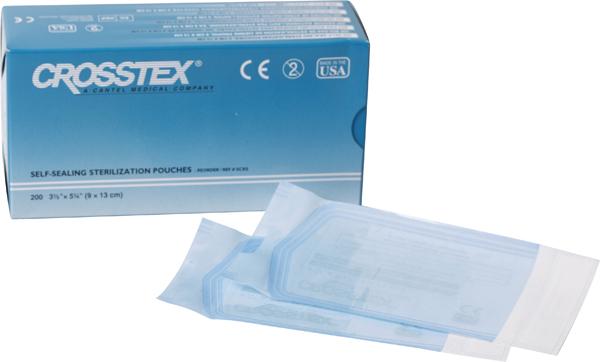 Autoklavposer Selvklebende 9x13cm 200stk