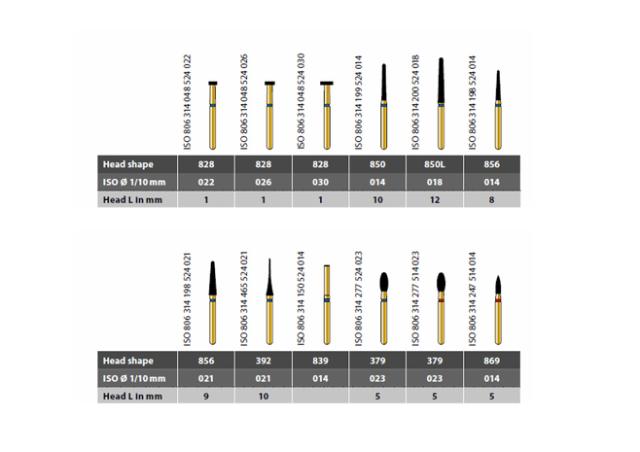 Diatech Crown Preparation Kit FG 