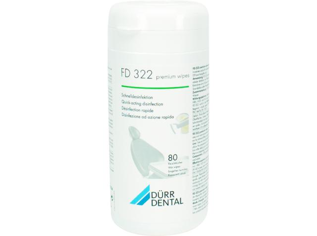 Durr FD 322 Overflatedesinfeksjon Premium Wipes 80stk