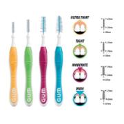 GUM Proxabrush nr. 512 Lilla 8stk